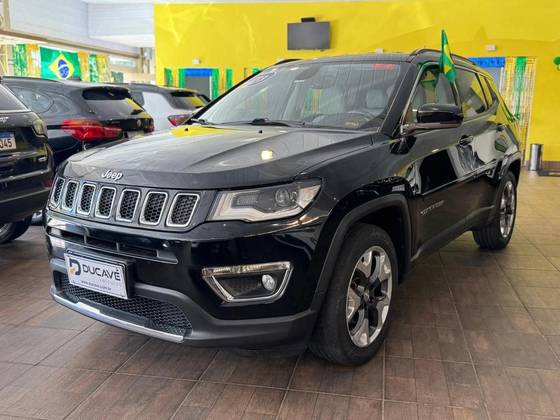 JEEP COMPASS 2.0 16V FLEX LIMITED AUTOMÁTICO JEEP COMPASS 2.0 16V FLEX LIMITED AUTOMÁTICO